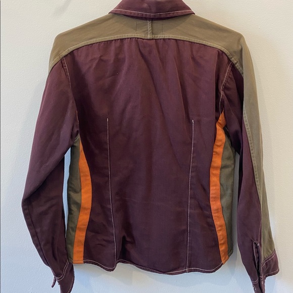 Vintage 90s colour-blocked jacket - Picture 2 of 3